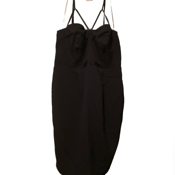 City Chic Trendy Plus Size Audacious Caged Dress NWT - Picture 3 of 6